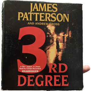 3rd Degree James Patterson Unabridged Audiobook 6 CDs Crime Thriller Murder